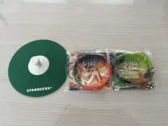 Starbucks シリコンリッド＆ラバーバンドセット