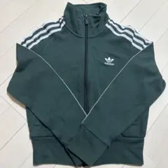 adidas Originals ニットトップス トラックジャケットグリーンXS