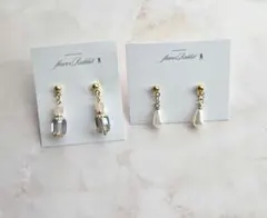 ハンドメイド　まとめ売り　ピアス　ゴールド　パール　イヤリング　上品　セット
