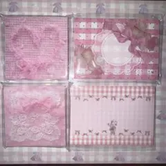 aromatic ダイカットメモ4点セット✩.*˚