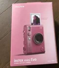 instax mini Evo ピンク