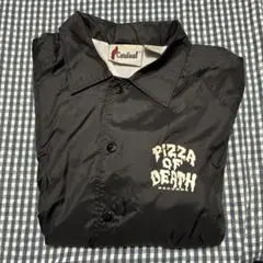 Pizza Of Death Records コーチジャケット ブラック M - メルカリ