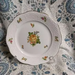 ヘレンド　ウィーンの薔薇　ウォールクロック/新品 ウィーンの薔薇・ピンク] ウォールクロック