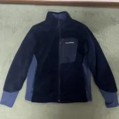 mont-bell ネイビーフリースジャケット