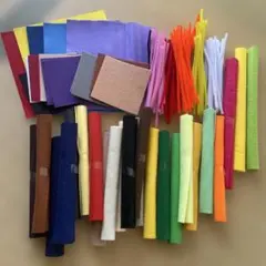 フェルト、貼れるフェルト、モールの詰め合わせセット 詳しくは本文をお願いします