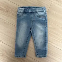 デニムブルー スキニーパンツ ~74センチ