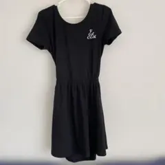 VOLCOM 半袖ミニワンピース ブラックのサムネイル