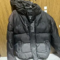 TRAPSTAR ダウンジャケット M ブラック/グレー