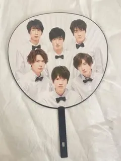 最終値下げ！SixTONESうちわ　ジャニーズJr.祭〜東京ドームから始まる〜