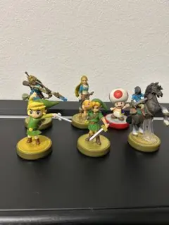 ゼルダの伝説amiibo(5体)+ピノキオ