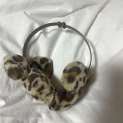 ディズニー イヤーマフ ヒョウ柄 レオパード