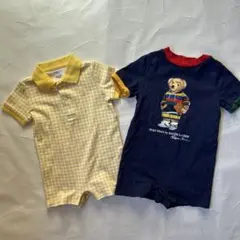 POLO Ralph Lauren ベビーロンパース　9m 75cm まとめ売り