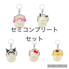 サンリオキャラクターズ なりきりオイスターめじるし セミコンプリート