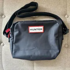HUNTER ハンター ショルダーバッグ ナイロン ブラックのサムネイル