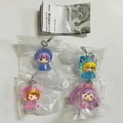 ✴*︎様 アイカツ！ ×プリパラ　めじるしアクセサリー　4種　ガチャ　カプセルト