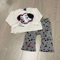しまむら　ディズニー　101匹わんちゃん　ベビートレーナー　ベビーボトム