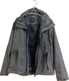 BEAMS HEART ビームス ハート　グレー フード付き ジャケット