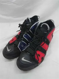 Nike モアテン　黒 赤 スニーカー　18.5 美品 2025年最新】モアテン 赤の人気アイテム - メルカリ