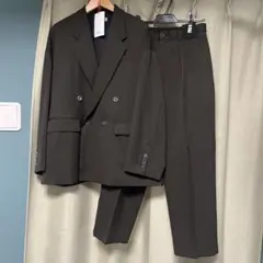 た*こ様 メゾンスペシャル 西川毛織 ダブルジャケット ワイドパンツ セットアッ メゾンスペシャル 西川毛織 ダブルジャケット ワイドパンツ