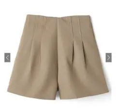 GRL ハイウエストタックショートパンツ[at1647]