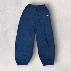 グリッタースウェットパンツ ラメ 裏毛