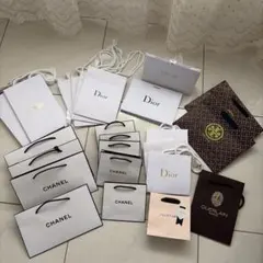 高級ブランドショップ袋セット　24枚