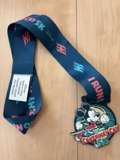 Disney Castaway Cay 5K ミッキー メダル ストラップ