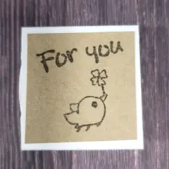 ゴム版はんこ 【No.63】スタンプ ハンドメイド