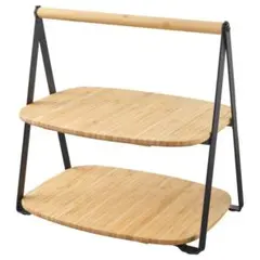 IKEA　FULLSPÄCKAD 二段バンブーラック2個セット