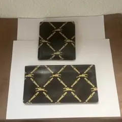 LONGCHAMP ロンシャン 長財布 & 二つ折り財布 セット ブラウン 馬柄のサムネイル