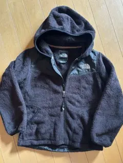 ノースフェイス US ボアフリースジャケット ブラック ガールズ