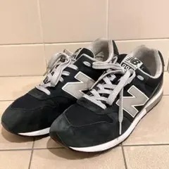 ニューバランス　996　メッシュスエードスニーカー　ネイビー　27cm