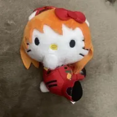 アスカ EVA×HELLO KITTY コラボトイキーホルダー - メルカリ
