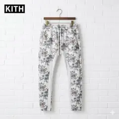 KITH キス ハーフパンツ ペイズリー柄 総柄 シルク コットン グリーン