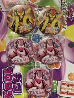 仮面ライダーガヴ 缶バッジ 仮面ライダーヴラム 5点セット