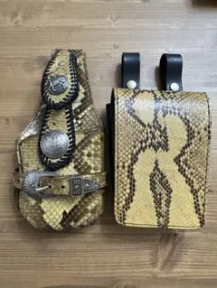 【完売貴重】WINS HOUSE ホワイトパイソンレザー ウォレットロープセット 完売貴重】WINS HOUSE ホワイトパイソンレザー ウォレットロープセット