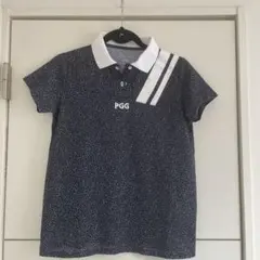 美品PGG パーリーゲイツポロシャツ ネイビー