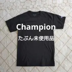 Champion ブラック 半袖 Tシャツ S