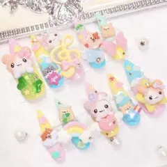 3dネイルパーツ キツネ アニマル ネイルパーツ ミニチュア - メルカリ
