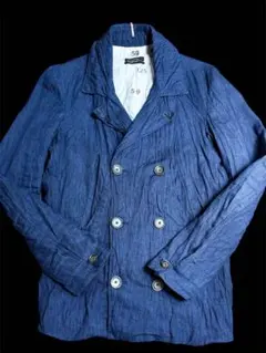 美品✨ RRL ダブルアールエル コットンリネン ダブルジャケット シャンブレー 美品✨ RRL ダブルアールエル コットンリネン ダブルジャケット