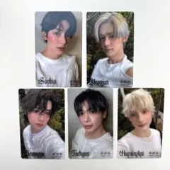 TXT トゥバ starkissed ユニバ特典 クリアトレカ トレカ 5枚