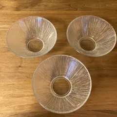 ガラス製ボウル 3個セット