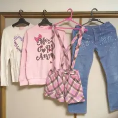 値下げ　Mezzo Piano　トレーナー　ショートパンツ　デニム　まとめ売り