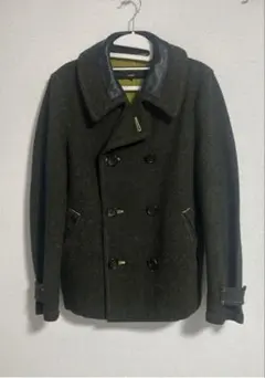 早い者勝ち！ほぼ新品！RRL ピーコート 希少！ウール カーキ ラルフ