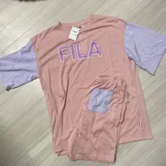フィラ　半袖パジャマ　上下セット　ピンクのサムネイル