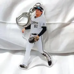 オリックス バファローズ コロチャレ C賞 アクリルチャーム 61 茶野篤政