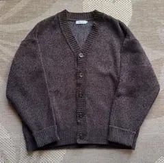 niko and ... モールニットVネックカーディガン