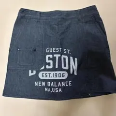 New Balance ダークグレー スカート