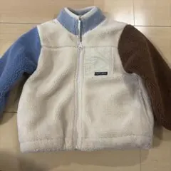 PETIT MAIN ボアジャケット クレイジーパターン