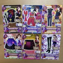 アイカツカード 紫吹蘭 6枚まとめ売り
